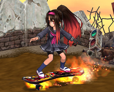 Skateboard (Flame)
